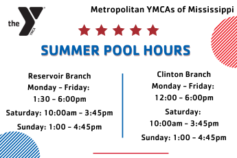 Summer pool hours