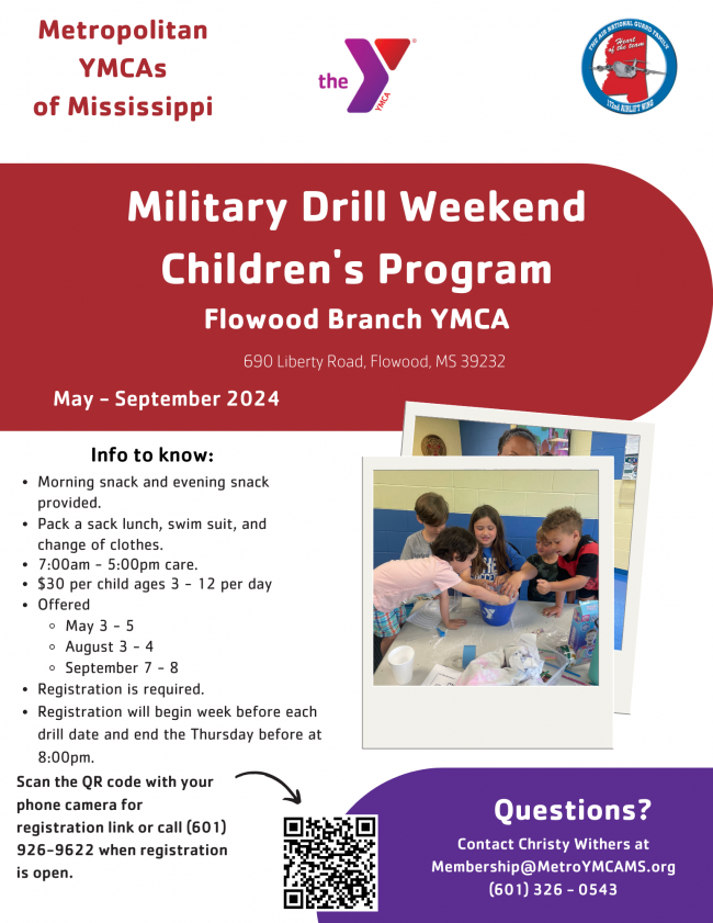 UTA Drill Weekend Program Flyer